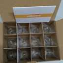 Hizashi E12 Candelabra Bulb 40 watt Equivalent, Dimmable Candelabra LED Light Bulbs Soft White 3000K, 90+CRI 4W 450LM B10 LED Candle Bulb, Candelabra Base, UL Listed, 12 Pack