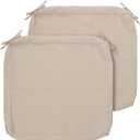 No Brand Waterproof Cushions Cover Beage 6 Pcs  25 x 25 x 4 In + 6 PCs 25 x 15 x 4 In + 2Pcs 20  x 15 x 4 In