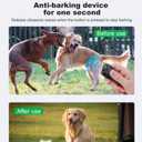 Dog Bark Deterrent Device Mini Ultrasonic Dog Repellent, Portable Dog Training Device, Anti-Barking Device, Dog Repellent and Dog Prevention Device, Rechargeable Dog Bark Deterrent Devices