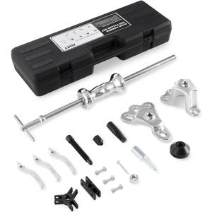 Orion Motor Tech Slide Hammer, 9-Way Internal/External Slide Hammer Puller Set - Pulls Hubs, Rear Wheel Axle Shafts, Bearings, Bushings, Seals, Retainers (black case)