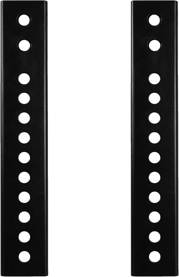 VIVO Vertical VESA Extender Plate Bracket Kit Designed for Low VESA Pattern TVs, Fits TV Ceiling Mounts, 2 Brackets, Black, MOUNT-AD165