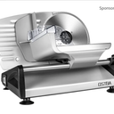 OSTBA Electric Deli Meat Slicer, 200W Food Slicer with 0-15mm Adjustable Thickness, 7.5” Removable Stainless Steel Blade & Food Carriage, Child Safety Lock, Easy to Clean - For Home Use