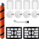 HEPA Filter Brushroll Accessories Compatible with Shark Rotator Pro DuoClean Lift-Away ZU780 ZU782 ZU785 ZU782NP Upright Vacuum Cleaner Replacement Parts 1395FC831 XFF500 XHF500