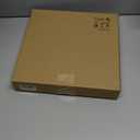 LUUK LIFESTYLE Silent Quartz wall Clock, Nordic and Minimalist Design, Interior Decoration for Living Room, Kitchen, Bedroom, White and Gold