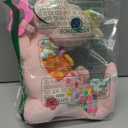 Baby Dino Musical Stuffed Animal Toys for 0-3-6-9-12 MonthsInfant Dinosaur Tummy Time Toys with Crinkle Sound PaperTeetherTextures & Rattles for Newborn Boys Girls Birthday GiftsPink