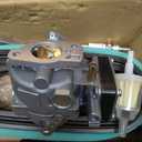 693480 499306 495181 carburetor replacement for 17.0 18.5 19.5 20 21HP Engine for Craftsman LT1000 917270821 V-Twin for Toro Lawn Mower Tractor Carb OE 693479 499306 with Gaskets and Air Filter Kit