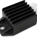 12V 4 pin Voltage Regulator Rectifier Replacement for 50cc 70cc 90cc 110cc 125cc ATV Scooter 4 Wheelers Moped Dune Buggy Sandrail Roketa Taotao Jonway Go Karts Quad
