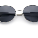 SA106 Womens Classic Retro Dad Fashion Oval Round Metal Rim Sunglasses