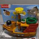 Fisher-Price Little People Toddler Toy My Mario Bowsers Airship Playset with Figure for Preschool Pretend Play Kids Ages 18+ Months