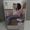 Weighted Heating Pad for Back & Cramps Relief, 17" x 33" Extra Large Electric Heat Pad with Waist Belt for Neck Shoulders