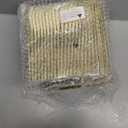 SUT 300PCS Gold Plastic Silverware, Gold Plastic Utensils, Heavy Duty plastic Silverware, Includes:100 Knives, Forks and Spoons, Birthday, Wedding, Hammered silverware Set