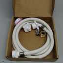 6 Ft Portable washing machine hoses, washer hoses,Used for quick connect of Twin Tub washing machine and mini washing machine water supply line, PVC (6.5 Ft/2 M)