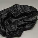 Waterproof Office Chair Seat Covers with Elastic Edges PU Leather Seat Covers for Dining Chairs Stretch Dining Room Chair Seat Covers Removable Chair Protector Seat Cushion Slipcovers (Black)