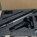 Cordless Stick Vacuum Cleaner  3-in-1 Brush Roll for Hard Floors and Carpets, 55 Min Runtime Rechargeable Lightweight Vacuum with Green LED Headlight for Pet Hair and Dust Cleaning (Navy Blue)