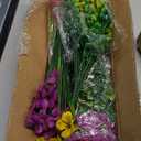 Yastouay 12 Bundles Artificial Flowers for Outdoors, UV Resistant Artificial Outdoor Flowers No Fade Fake Outdoor Flowers Plants for Garden Porch Window Box Farmhouse Pot Planters Decor (Multi ColorA)