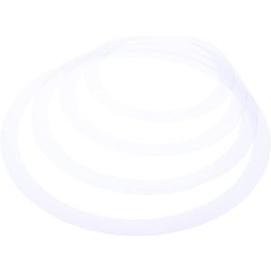 SUPVOX Snare Drum Mute Rings Set 4Pcs 12-16 Inch Voice Coil Dampeners for Drum Kit Practice and Sound Control Accessories Portable Rim Silencers