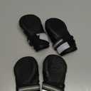 QUMY Dog Shoes for Large Dogs, Medium Dog Boots & Paw Protectors for Winter Snowy Day, Summer Hot Pavement, Water-Resistant in Rainy Weather, Outdoor Walking, Indoor Hardfloors Skid-Resistant Sole (Size 2: 1.9''x2.4''(W*L) (Pack of 4))