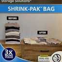 Hefty Vacuum Seal SHRINK-PAK BAG , 34" x 22", 2 Large Bags (Large)