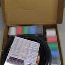 Roulette Wheel and Craps Set with Large Double Sided Felt, 10 Inch Roulette Wheel, Chip Rake, 200 Chips, Roulette Marker, 3 Dices, Perfect for Game Night Party