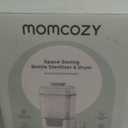 Momcozy Bottle Sterilizer and Dryer, Modular Nesting Space Saving Design, 6 Bottles Capacity, 4 in 1 Compact Sterilizer for Baby Bottles, Breast Pump Parts & Newborn Essentials, Drying Rack Included, White