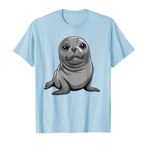 Cute Seal I Kids Seal T-Shirt, Size S Ladies