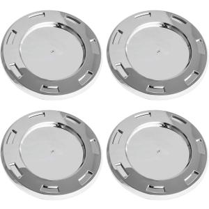 B4B BANG 4 BUCK 4 Packs 22" 7 Spoke Wheel Center Hub Cap Chrome with Ring Replacement 9596649 Compatible with Escalade 2007-2014