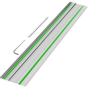 55in Guide Rail FS-1400/2, 55" Track for Festool TS-55/TS-60/TS-75 Track Saws, 55in Guide Rail With Connector, High-Strength Aluminum Alloy 55in Guide Rail FS-1400/2, 55" Track for Festool TS-55/TS-60/TS-75 Track Saws, 55in Guide Rail With Connector, High-Strength Aluminum Alloy