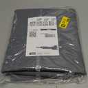 Washing Machine Drain Pan 27"x27" with 0.78" Raised Edges, LeakProof Silicone Mat, NonSlip Waterproof Floor Protector for Washer Dryer (Grey)