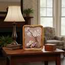 Vintage Picture Frame 8x10, Elegant Antique Frames 8 X 10 With Glass Front, Fancy Ornate Frame 8x 10 For Photo Display Tabletop And Wall Mounting,Classic Sculpted Antique Bronze Gold Vintage Picture Frame (Bronze, 8x10)