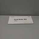 112in Cord Hider Kit, Cord Covers for Wires on Wall, Premium One-Cord Cable Hider, Paintable Cable Raceways, Self-Adhesive Wire hiders for TV, 8L14inW0.59inH0.4in, White