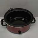Crock-Pot 6-Quart Cook & Carry Oval Manual Portable Slow Cooker, Red - SCCPVL600-R