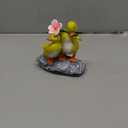 Duck Statues - Outdoor Set of Two, Resin Decorations, Cute Duckling Gift for Lawn Patio Home Garden Decor