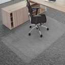 Clear Rolling Chair Mat for Carpet 48 * 60, Carpet Protector Mat for Office Chair,Rectangular Office/Desk/Computer Chair Mat for Carpet Easy to Clean