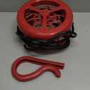 K&H Pet Products Stock Tank & Pond Heater, Ultimate Stock Tank Deicer w/ Cord Clip, Water Trough Heater for Horses, Cattle and Livestock, Full Cage, Floating, Submersible, Safety Listed - Red 500W