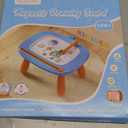 Kikidex Magnetic Drawing Board, Toddler Girl Toys for 1-2 Year Old, Doodle Board Pad Learning and Educational Toys for 1 2 3 Year Old Baby Kids Birthday Gift(Soft Pink)