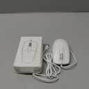 USB C Wired Mouse, Type C Optical Mouse, Portable Silent Comfortable, for Laptop, Mac, MacBook, Android, PC, White