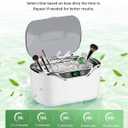 Ultrasonic Jewelry Cleaner, 24oz (700ml) Ultrasonic Cleaner with 48kHz High-Frequency, 5 Cleaning Modes, 304 Stainless Steel Tank, for Jewelry, Eyeglasses, Dentures, Coins, Watch Bands, Ring