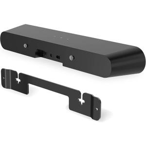 Heavy Duty Soundbar Mount for Sonos Ray Wall Mount - Floating Sound Bar Mounts for Sonos Ray Mount Under TV Mounting Bracket Easy to Install, Black