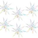 6pcs macaron candy explosion star balloons