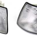 MAD HORNETS E36 Corner Lights for 3 Series E36 4D Sedan Hatchback (92-98)Clear