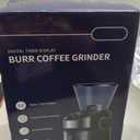 SHARDOR Burr Coffee Grinder Electric with 32 Grinding Sizes 4.0, Coffee Grinders for Home Use with 40 Seconds Adjustable Electronic Timer, Coffee Bean Grinder with Chamber Cleaning Button,Black