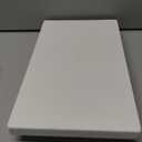 zoocatia Bathroom Counter Organizer Wood Pedestal Stand Farmhouse Decorative Tray Soap Holder for Kitchen Decor, Large 11.8" x 7" - White