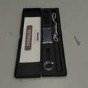 Feraco Pure Copper Bracelets & Rings for Women, Ultra Strength Magnetic Bracelet for Women with Neodymium Magnets & Sparkling Cubic Zirconia, Adjustable, Infinite Clover Jewelry, Silver