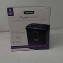 Fellowes PowerShred P-30C 6 Sheet Cross-Cut Deskside Paper Shredder for The Home Office