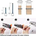 Amerdeco 10 Pack Champagne Bronze Cabinet Pulls - 5 Inch(128mm) Hole Center Cabinet Hardware for Kitchen, Bathroom, Dresser Pulls ZH0001
