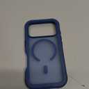 Magnetic for iPhone 17 Pro Case, [Compatible with MagSafe][Military Grade Drop Protection][Heavy Duty Protection][Non-Slip][Shockproof] 2-Layer Durable Bumper Phone Casee 6.3''-Deep Blue