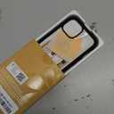 Miracase Designed for iPhone 14 Case 6.1 inch, [Built-in Tempered Glass Screen Protector] [Bubble Free] Full-Body Protective Bumper Phone Case with Camera Lens Protector, Black