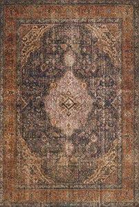 Loloi Loren Plum/Multi 2'-3" x 3'-9" Accent Rug