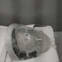 VCUTEKA Christmas Snow Globe, Musical Snow Globes Color Changing Swirling Glitter Battery Operated Lighted Christmas Village Houses with Rotating Train Snow Globes for Kids Gift and Home Décor