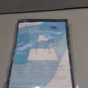 Blissful Diary Baby Splat Mat for Under High Chair, 50.4 x 50.4 Inch Wipeable Splash Mat, Waterproof and Washable, Anti-Slip Floor Protector, Safari Animals